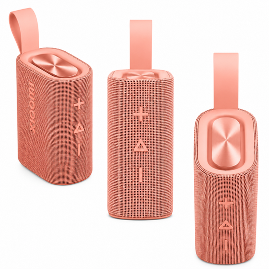 BOCINA XIAOMI SOUND POCKET (ROSA) + SMARTWATCH G-TIDE R5 (DORADA)