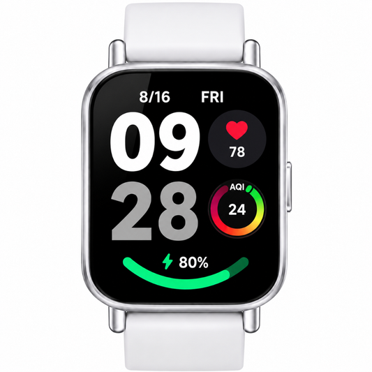 Smartwatch Redmi Watch 5 active (Plata) + Audifonos G-tide OWS 8 (Beige)
