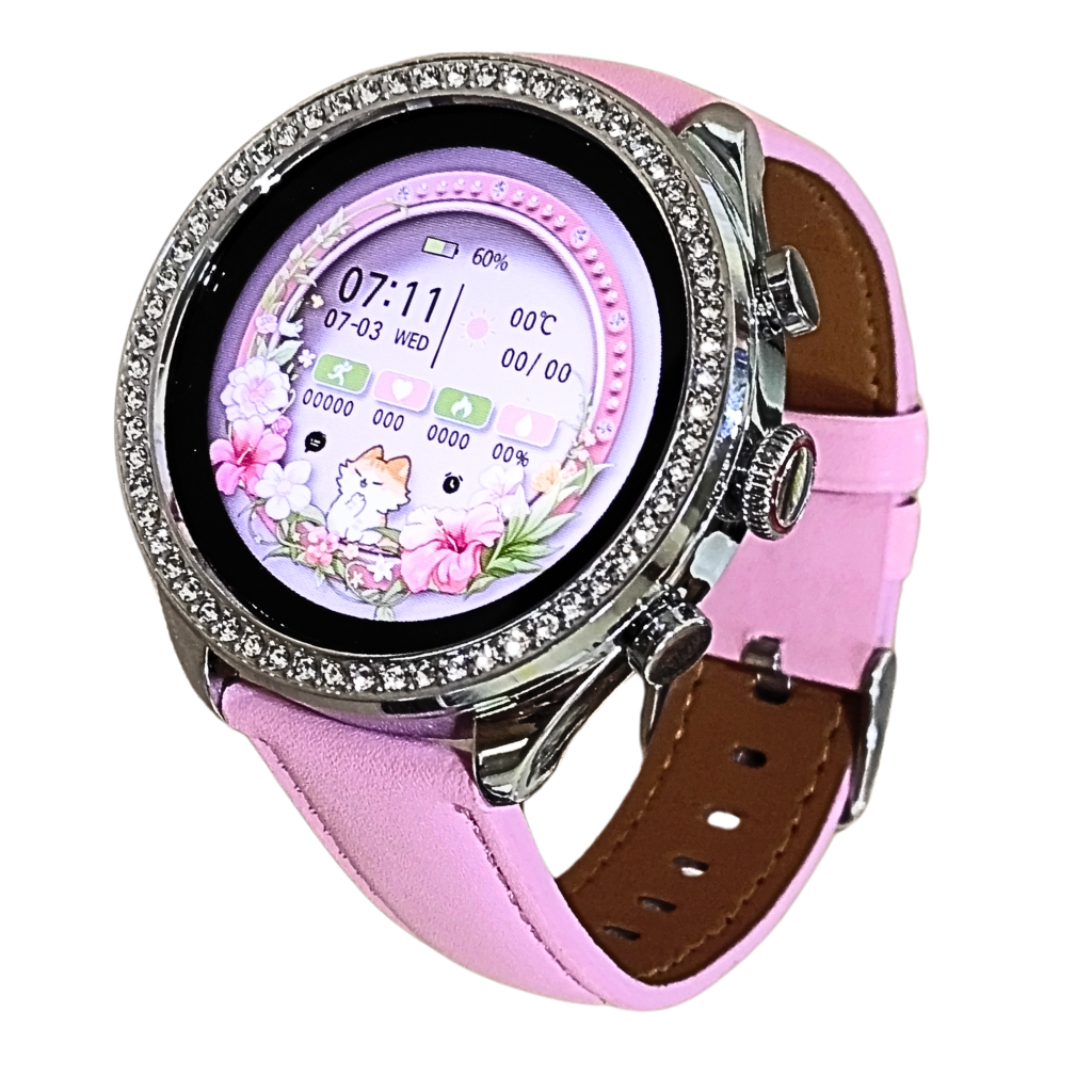 Smartwatch Bossney WS GS83 Rosa – Elegancia y Tecnología Salud, llamadas, deportes y notificaciones