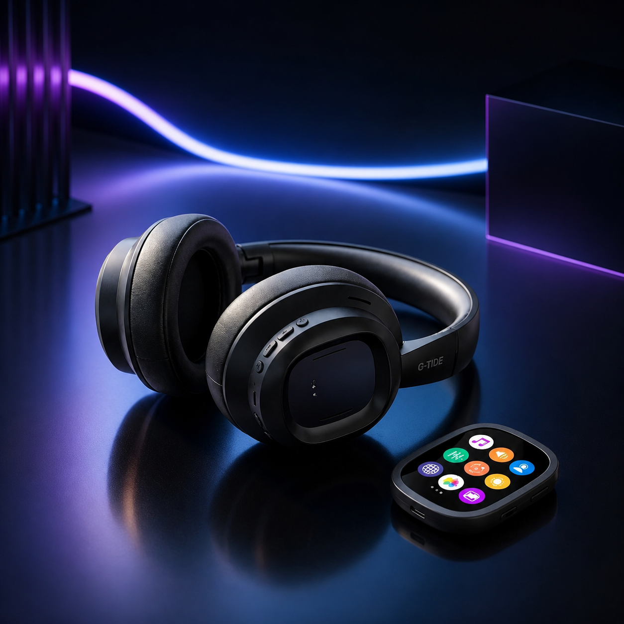 Audífonos G-Tide Future Loop con Traducción en Tiempo Real, Pantalla Táctil y Bluetooth 5.3
