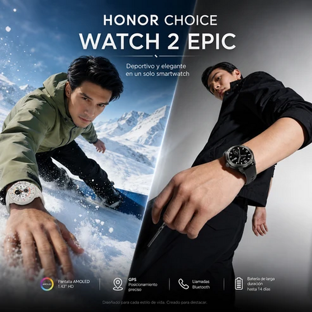 AUDIFONOS REDMI BUDS 6 PLAY (NEGRO) + SMARWATCH HONOR CHOICE 2 EPIC AMOLED