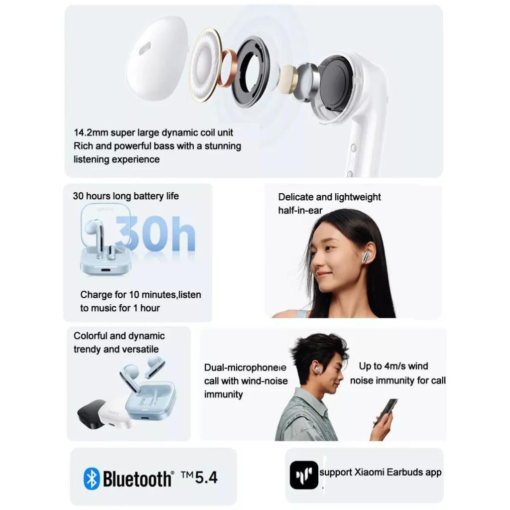 PowerBank Xiaomi Redmi Fast Charge 20000 mHa + Smartwatch Filwans GTR (Negro) + Audifonos Xiaomi Buds 6 Active (Negro)