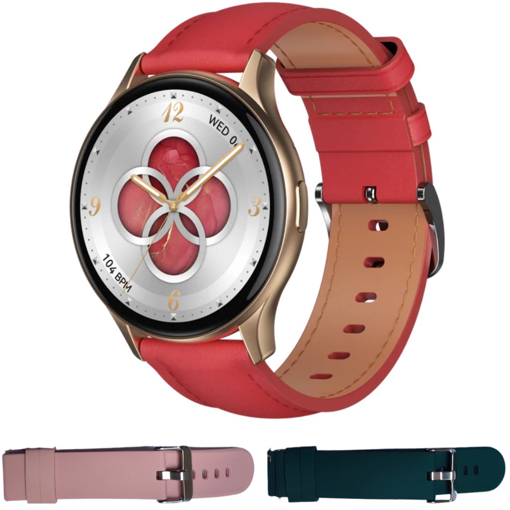 Smartwatch G-Tide R5 (dorado) con Audífonos G-Tide L42