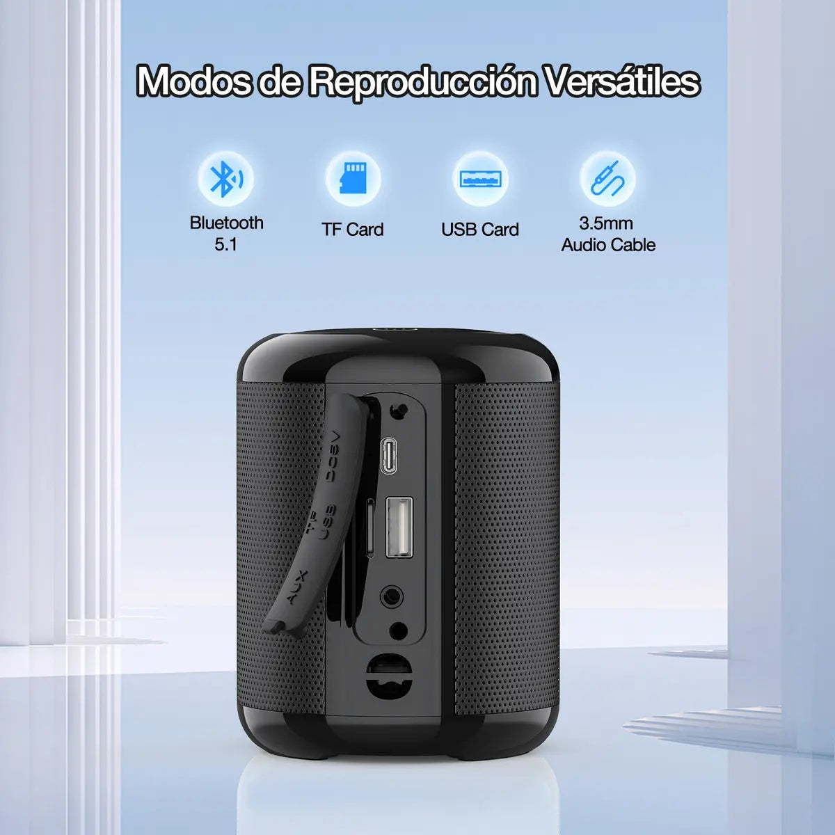 1HORA BOC062 Bocina Subwoofer y Smartwatch Filwans Gtr