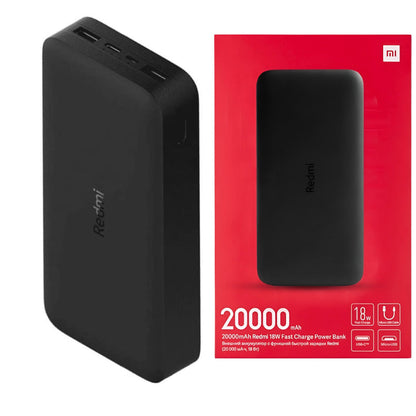 Bocina 1HORA BOC062 con Powerbank Xiaomi FastCharger 18 w 20 000 mHa