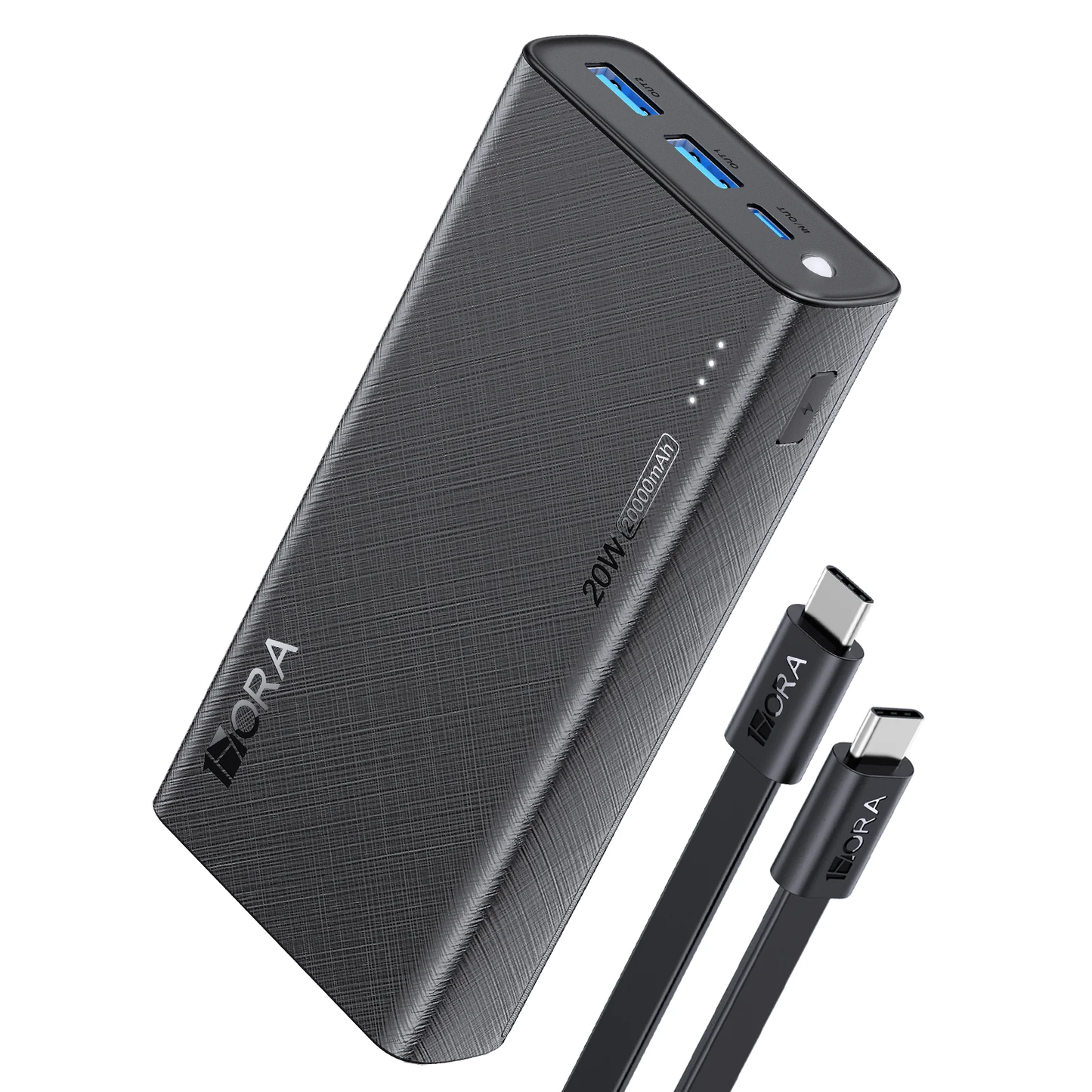 Bocina 1HORA BOC062 con Powerbank 1Hora GAR117 20 000 mHa
