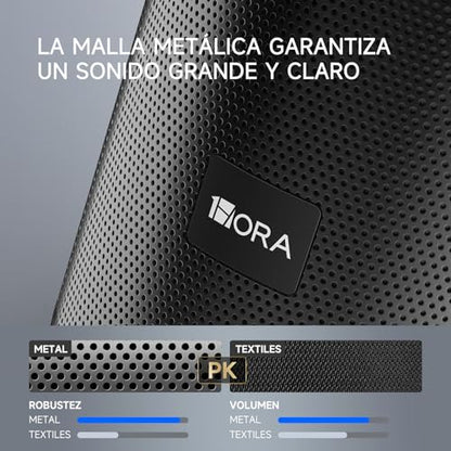 Bocina 1HORA BOC062 con Powerbank 1Hora GAR117 20 000 mHa