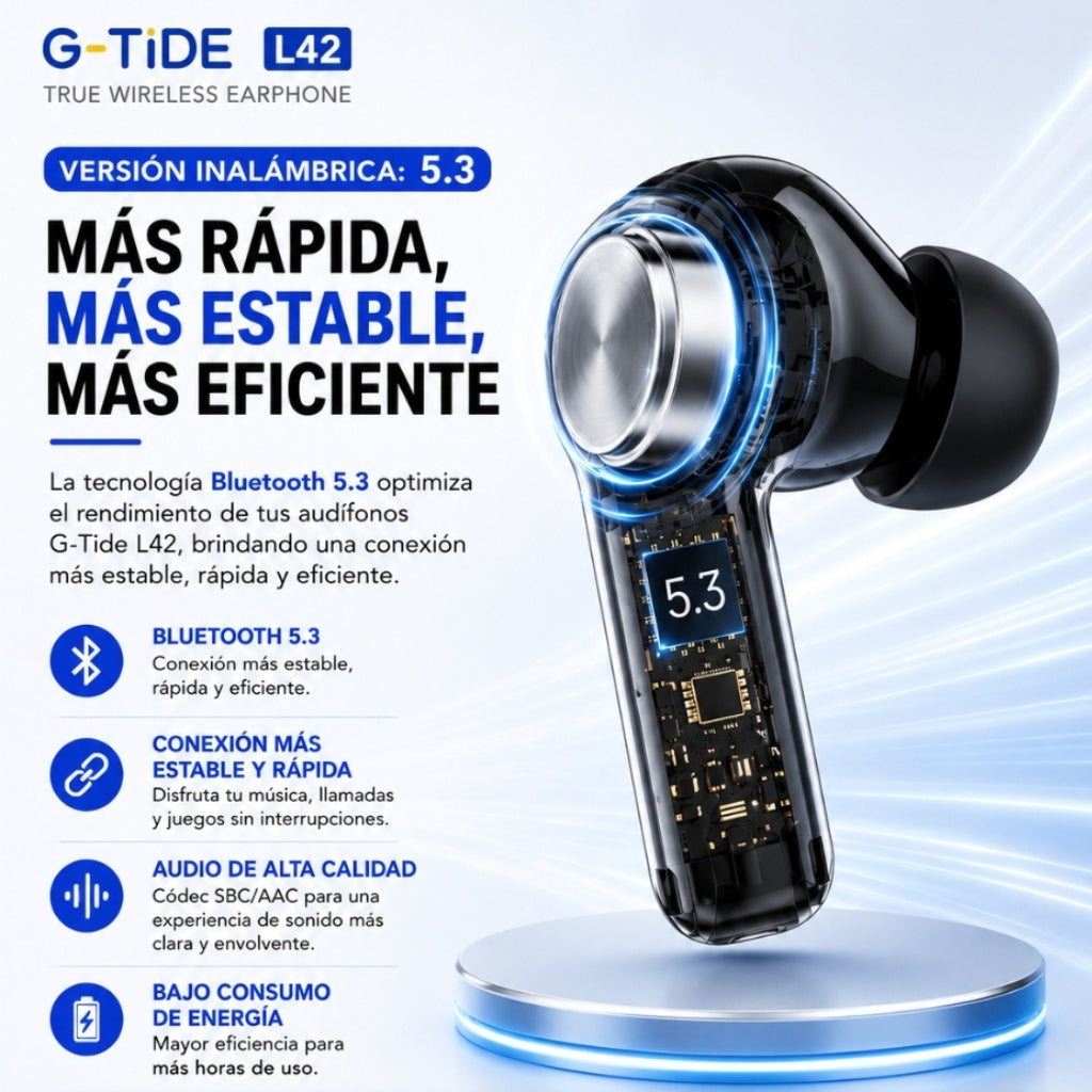 SMARTWATCH WATCH 5 ACTIVE (NEGRA) + AUDIFONOS G-TIDE L42 (NEGRO) + POWER BANCK G-TIDE P1 (NEGRA)
