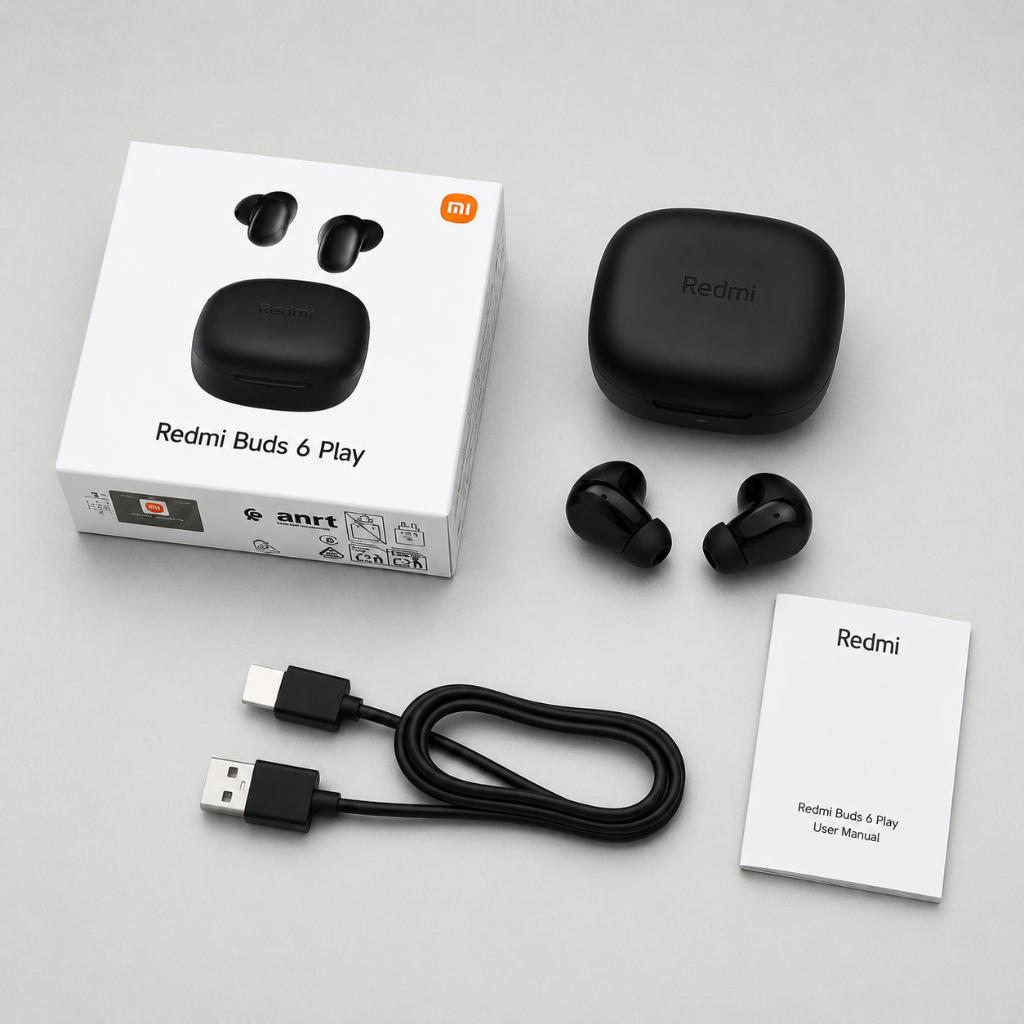 SMARTWATCH WATCH 5 ACTIVE (NEGRO) + AUDIFONOS REDMI BUDS 6 PLAY (NEGRO) + POWER BANK G-TIDE P1 (NEGRA)