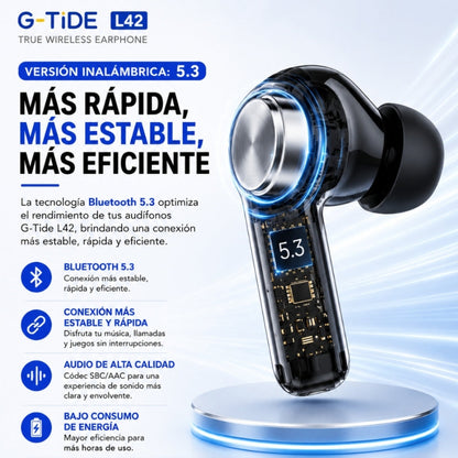 SMARTWATCH FILWANS GTR (NEGRO)+ BOCINA SANAG M15 (NEGRA) + AUDIFONOS G-TIDE L42 (NEGRO)