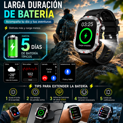 SMARTPHONE DOOGE BLASE 10 PRO ENERGY + SMARTWACTH ESTILO MILITAR+ AUDIFONOS G-TIDE EG22