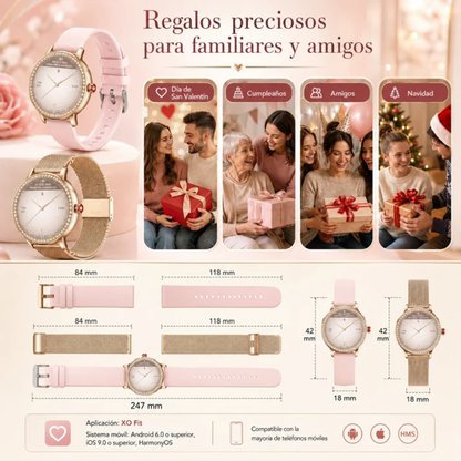 Xiaomi POCO C81 Pro + Smartwatch Elegante Rosé + Bocina Bluetooth Sanag X6S
