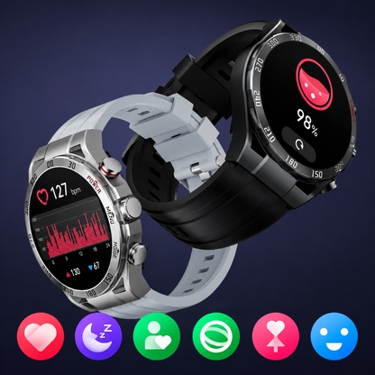 SMARTWATCH FILWANS GTR (PLATA) + AUDIFONOS XIAOMI REDMI BUDS 6 PLAY (BLANCO)