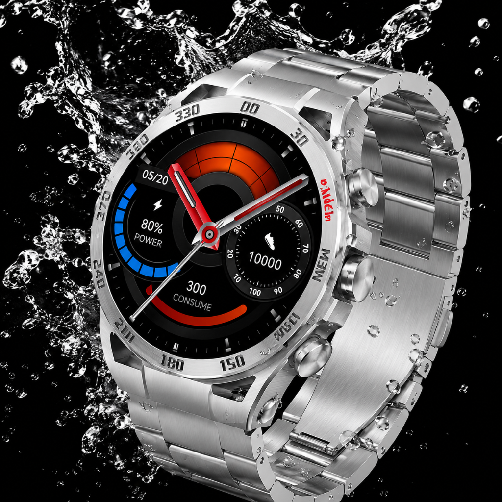 SMARTWATCH FILWANS GTR (PLATA) + AUDIFONOS XIAOMI REDMI BUDS 6 PLAY (BLANCO)