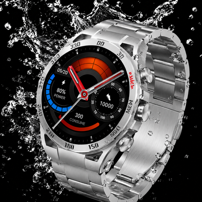 SMARTWATCH FILWANS GTR (PLATA) + AUDIFONOS G-TIDE H21 (METAL)