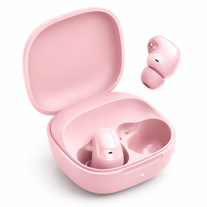 AUDIFONOS REDMI BUDS 6 PLAY (ROSA) + SMARTWATCH FILWANS GTS MINI (DORADA) + BOCINA SANAG M15 (ROJA)