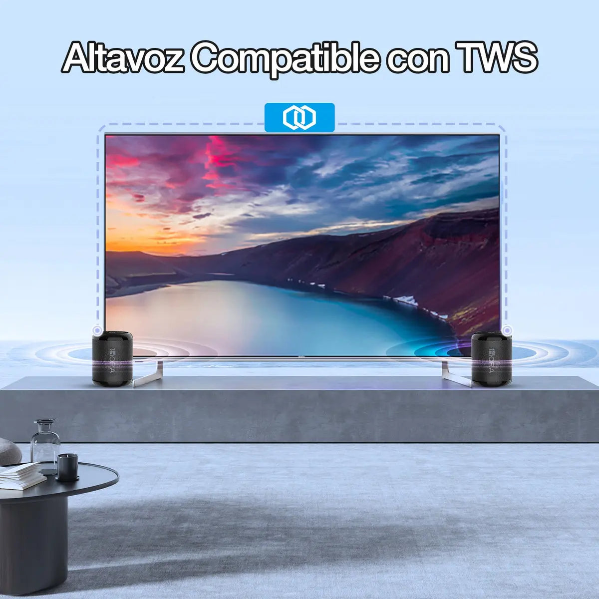 1HORA BOC062 Bocina Subwoofer y Smartwatch Filwans Gtr