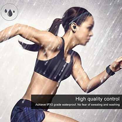 F9-5 Auriculares LED, 9D Reducción de Ruido Diaplay Digital Cantidad Eléctrica Diaplay Pantalla Auriculares Inalámbricos, Conexión Instantánea Control Táctil Cabina de Carga Grande para El Hogar|B0BHX1ZTY7