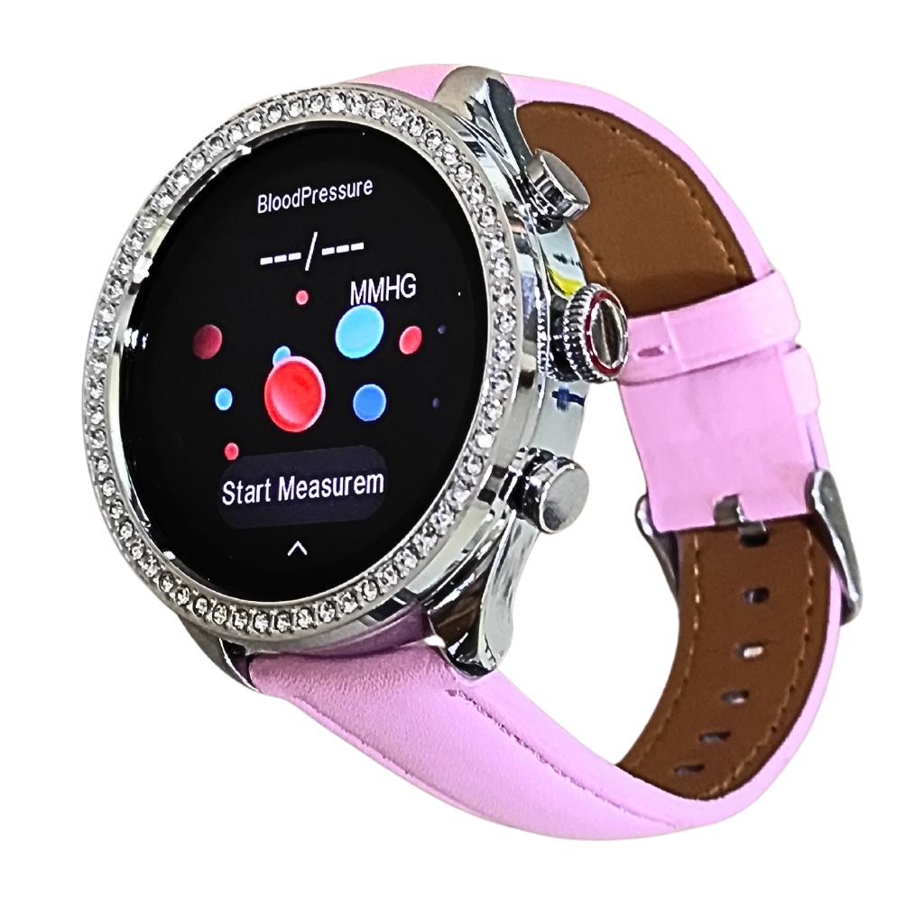 Smartwatch Bossney WS GS83 Rosa – Elegancia y Tecnología Salud, llamadas, deportes y notificaciones
