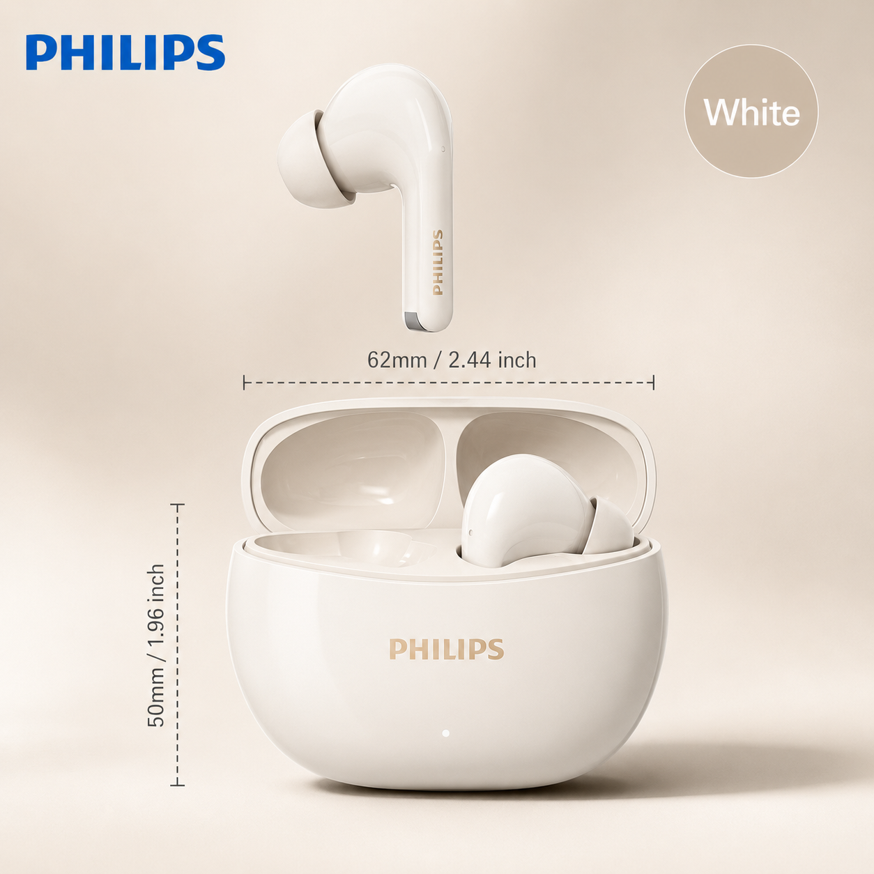 Combo Premium Filwans GTR + Philips TAT1320WT  Smartwatch AMOLED con Llamadas + Audífonos Bluetooth