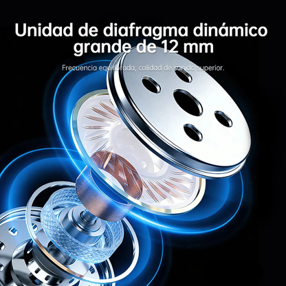 G-Tide EG22 Audífonos Neckband inalámbricos, micrófono, pantalla digital