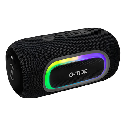 Bocina G-tide SV80. Resistente al agua con Sonido Hi-Fi y Luces LED
