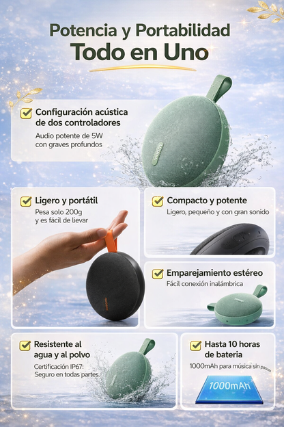 Combo Xiaomi + G-TIDE – Sonido que te acompaña a todos lados