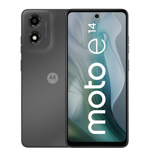 Celular Motorola E14 Gris 2GB RAM 64GB Desbloqueado