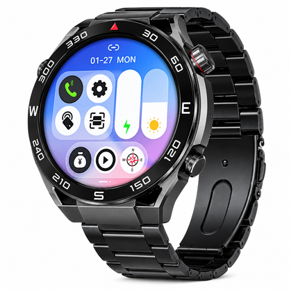 Smartwatch P9 Ultimate con Llamadas Bluetooth, Correas Intercambiables, Modos Deportivos, Brújula y Funciones Inteligentes