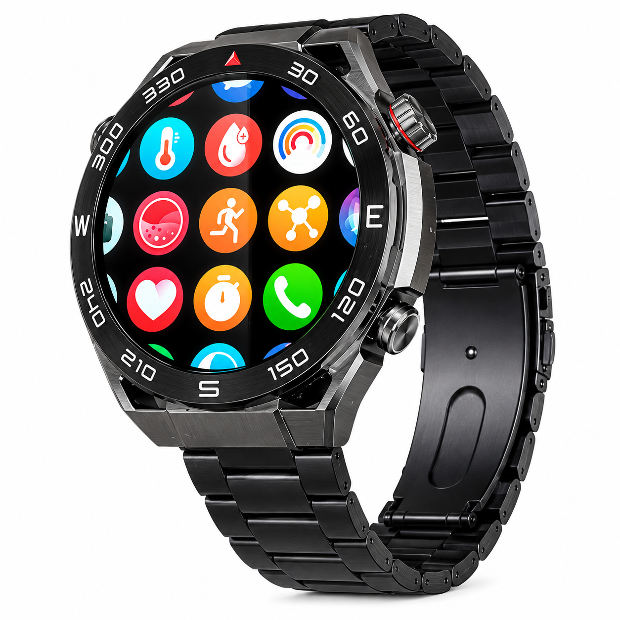 Smartwatch P9 Ultimate con Llamadas Bluetooth, Correas Intercambiables, Modos Deportivos, Brújula y Funciones Inteligentes