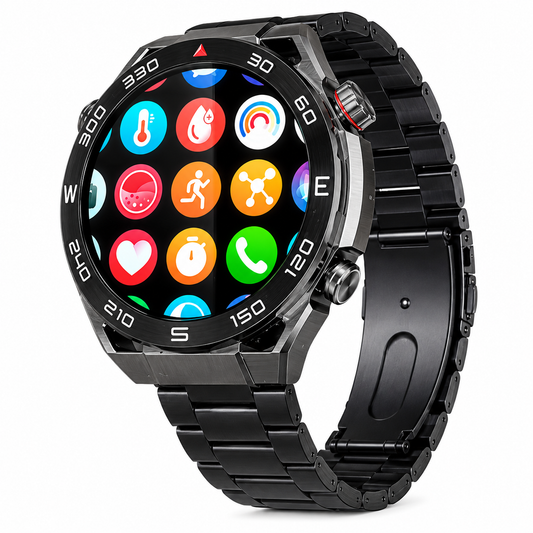 Smartwatch P9 Ultimate con Llamadas Bluetooth, Correas Intercambiables, Modos Deportivos, Brújula y Funciones Inteligentes