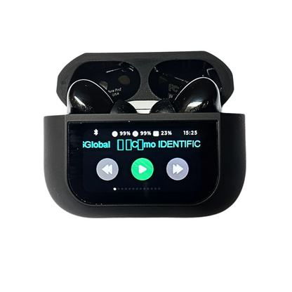 Audífonos  con Pantalla Táctil. G-TIDE Future Pod, Bluetooth, Cancelación de ruido, encontrar audífonos