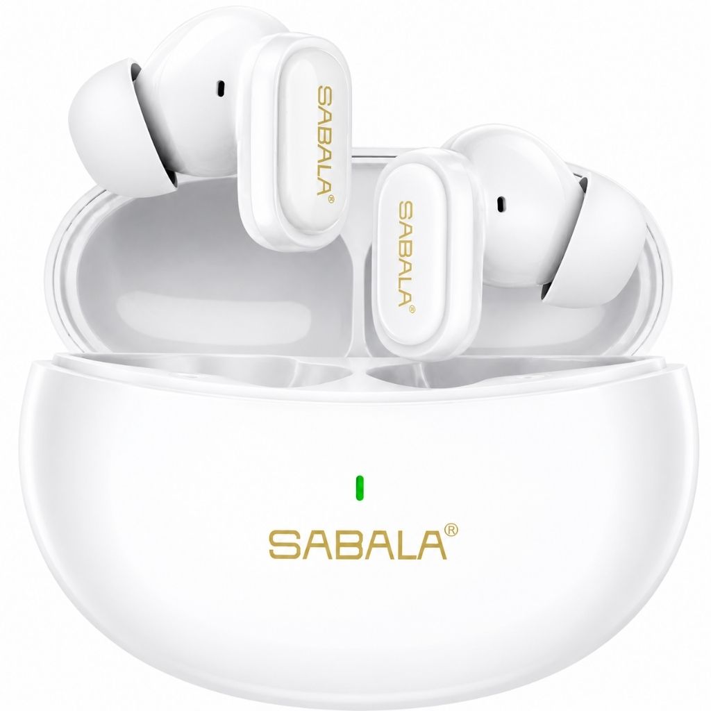 Audífonos Inalámbricos SABALA ST-765 Bluetooth con Estuche de Carga