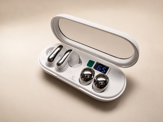 Audífonos 2 en 1 HH More T55 Pro & Mini TWS Inalámbricos Bluetooth con Control Táctil