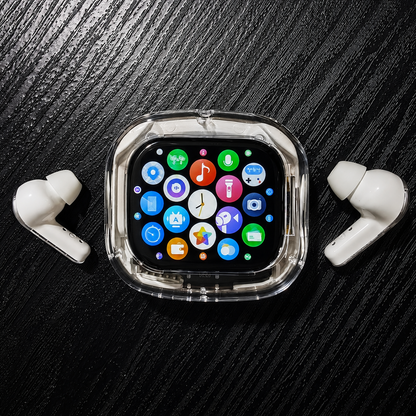 SmartBuds AI con Pantalla Táctil, Traducción Inteligente y Audio Hi-Resolution