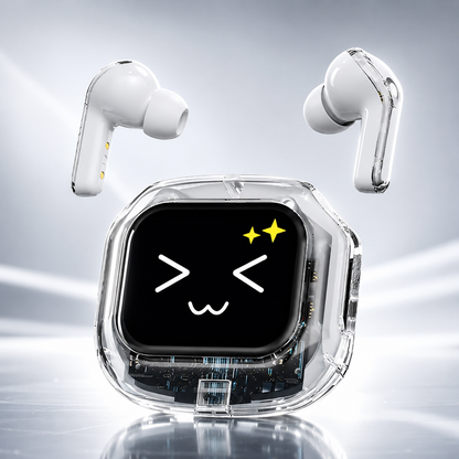 SmartBuds AI con Pantalla Táctil, Traducción Inteligente y Audio Hi-Resolution