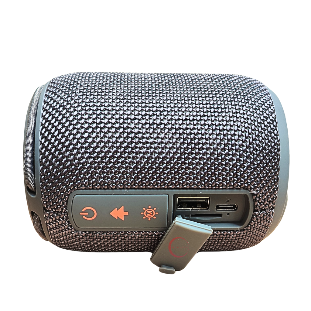 Bocina G-Tide SV30 Bluetooth Portátil  con Luces LED y Sonido Hi-Fi