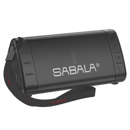 Bocina Portátil Sabala 901, audio potente y claro, bluetooth 5.1, 10W. Negra.