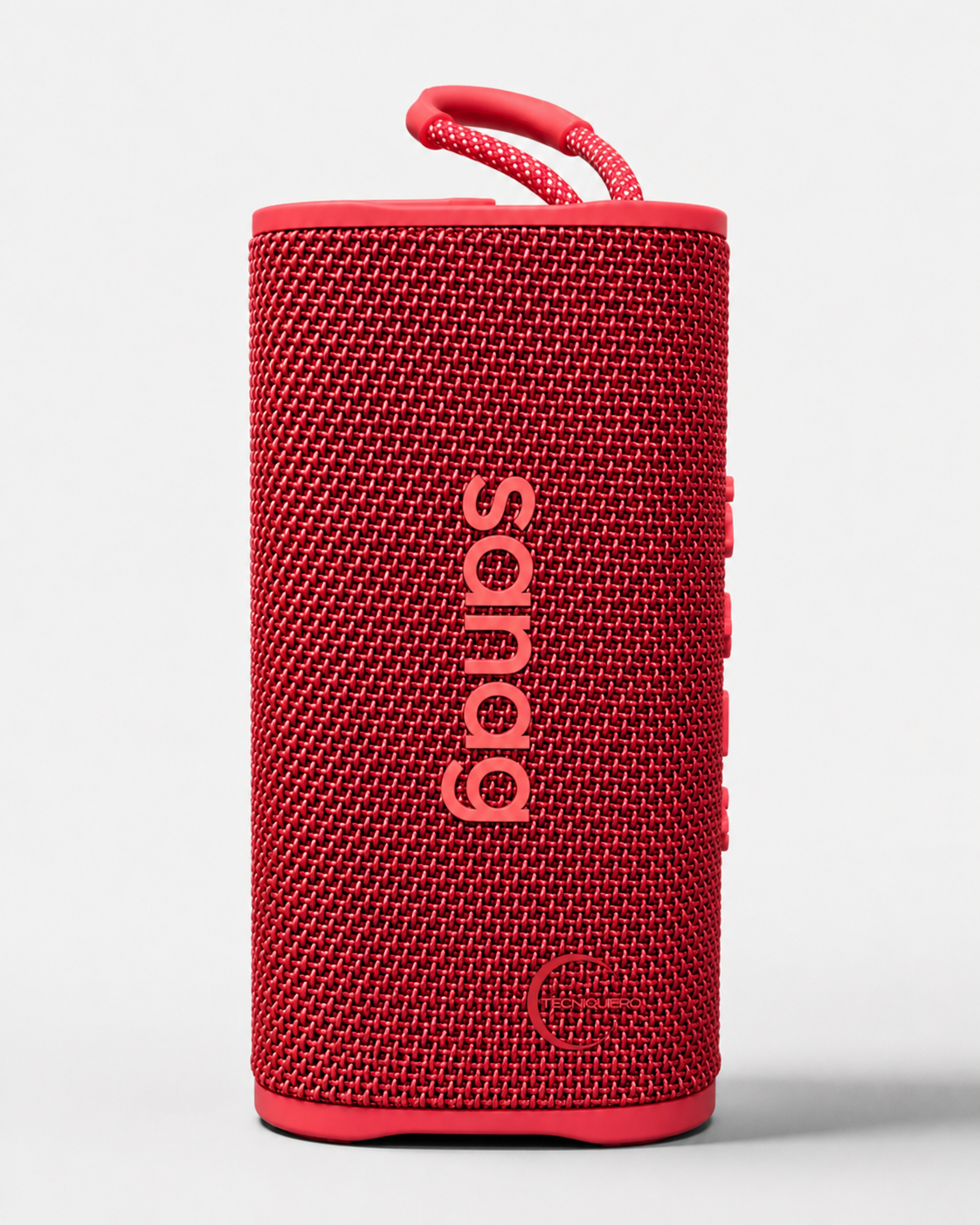 Bocina Portátil Sanag M15 Roja Bluetooth 5.4 con Luces RGB, 10W y Resistente al Agua
