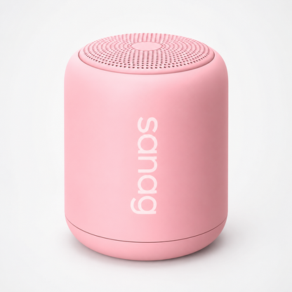 Combo Smartwatch Elegante para Dama Rosé + Audífonos G-Tide L42 Rosa + Bocina Bluetooth Sanag X6S