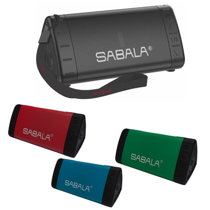 Bocina Portátil Sabala 901, audio potente y claro, bluetooth 5.1, 10W. Negra.