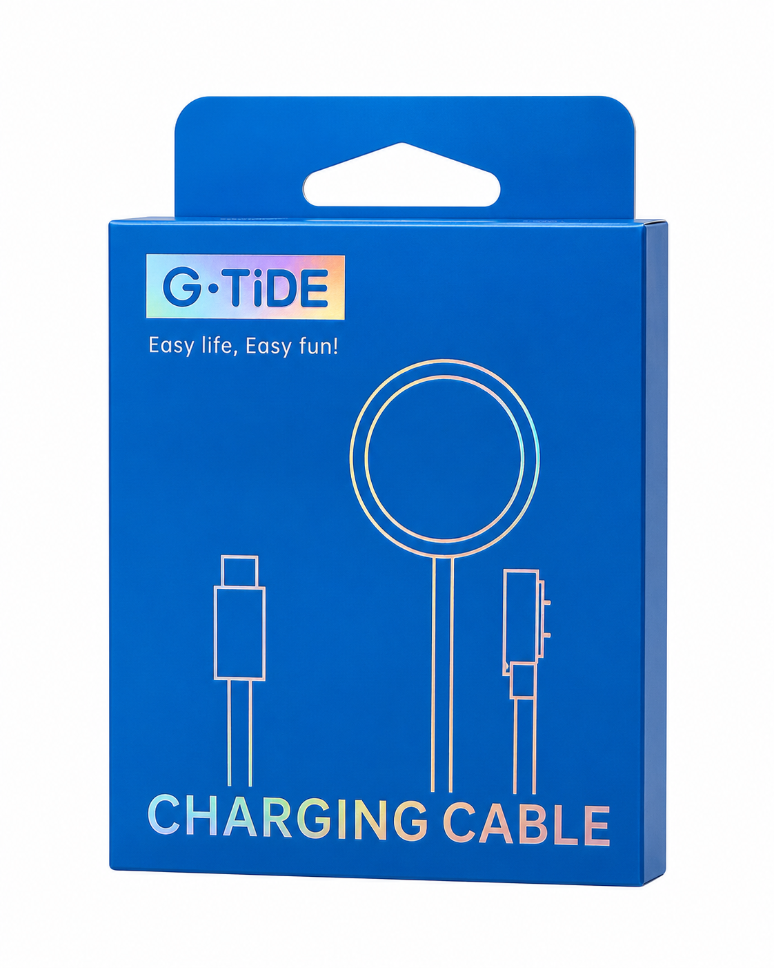 Cable de Carga Magnética de 4 Pines para Smartwatch G-Tide R9 USB Negro