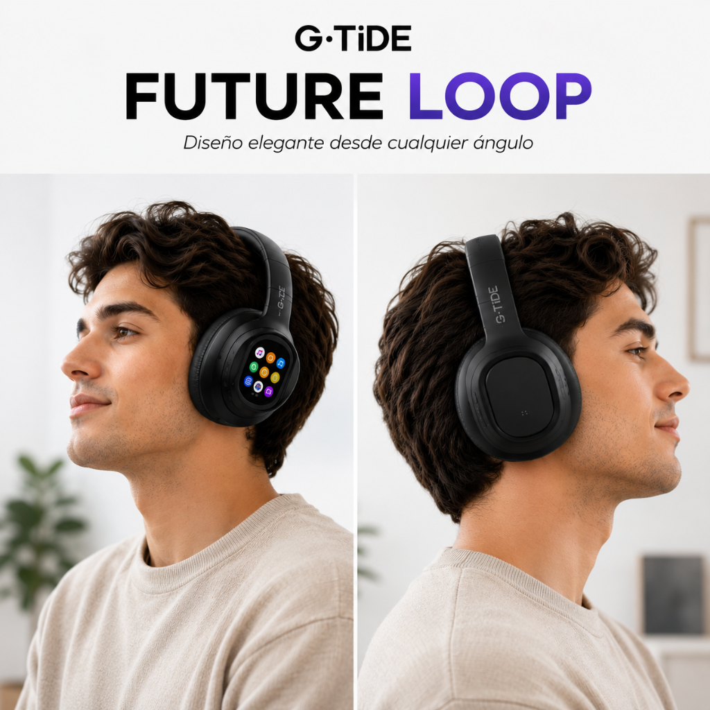 AUDIFONOS G-TIDE FUTURE LOOP + SMARWATCH HONOR CHOICE 2 EPIC AMOLED