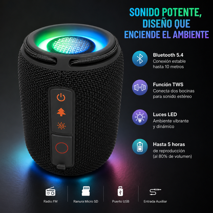 AUDIFONOS G-TIDE L22 (NEGRO) + SMARWATCH HONOR CHOICE 2 EPIC AMOLED + BOCINA G-TIDE SV30 (NEGRA)