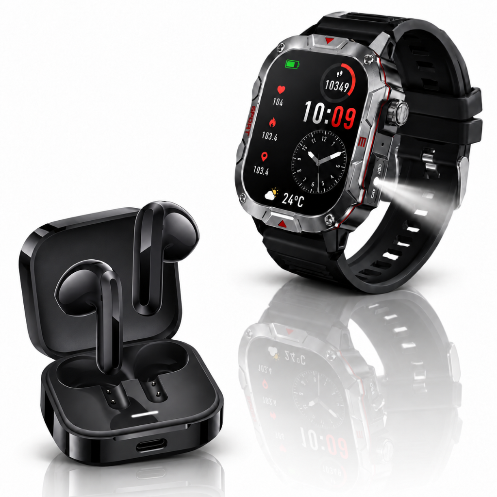 Xiaomi Redmi Buds 6 Active +  Smartwatch Deportivo HD
