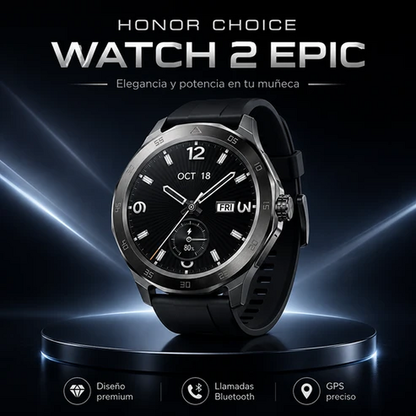 SMARWATCH HONOR CHOICE 2 EPIC AMOLED + AUDIFONOS SABALA ST-765