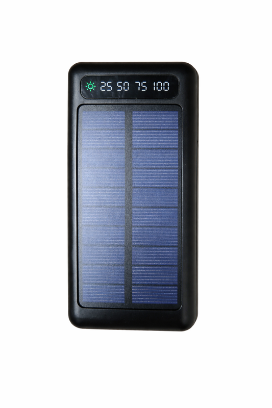U-WINN Power Bank Solar 10000mAh – Panel Solar de Emergencia Integrado