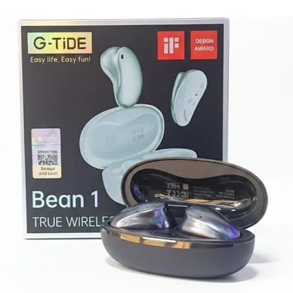 G-Tide Bean 1 Auriculares Bluetooth 5.3, Micrófono, Control Táctil y Resistencia al Sudor