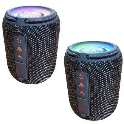 Bocina Bluetooth Portátil G-Tide SV30 con Luces LED y Sonido Hi-Fi