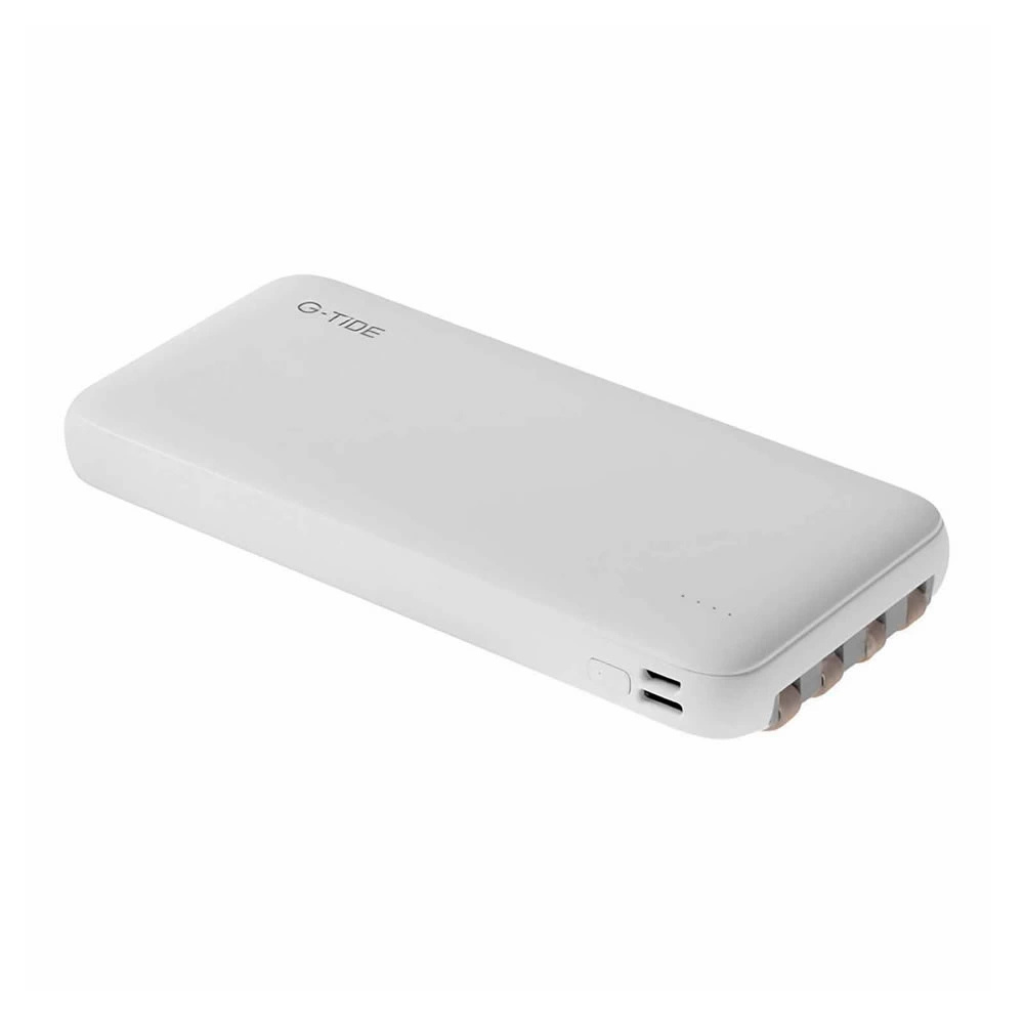 Power Bank 10000Mha P1 G-tide. BLANCO